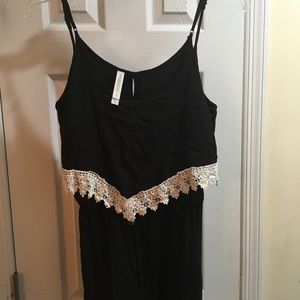 Aeropostale black mini romper